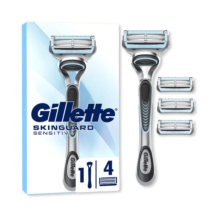 Gillette SkinGuard Sensitive Razor Aloe - 4 Blades detail 2