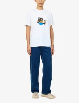 CARHARTT WIP Slingshot Short-Sleeve Cotton T-Shirt detail 2