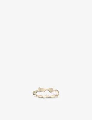 LA MAISON COUTURE BIIJU SANDSTORM RING<BR/>Biiju Sandstorm 18ct Yellow Gold Vermeil Ring
