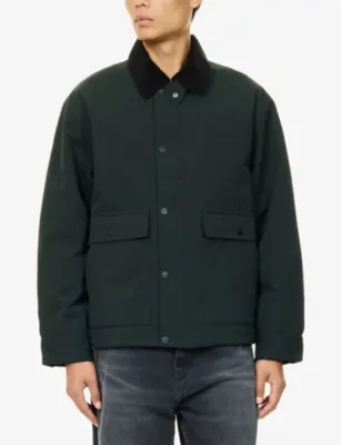 CARHARTT WIP Quentin Water-Repellent Canvas Jacket detail 3