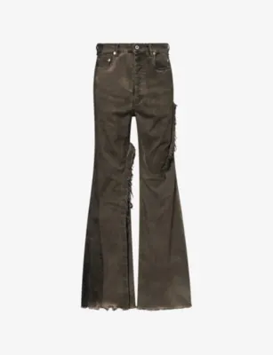 RICK OWENS Bolan Bootcut Cotton Denim Jeans