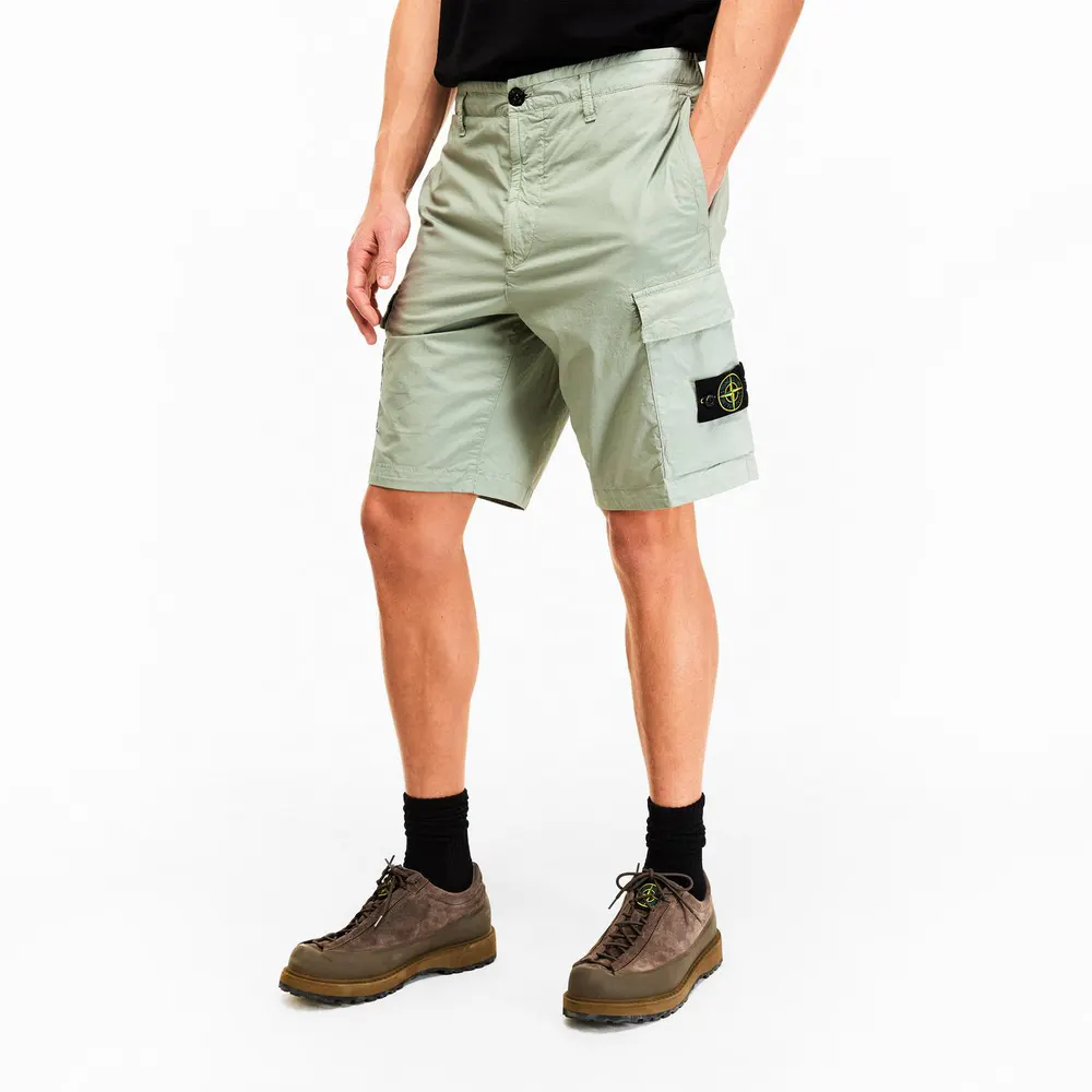 Stone Island Men's Cargo Shorts detail 3