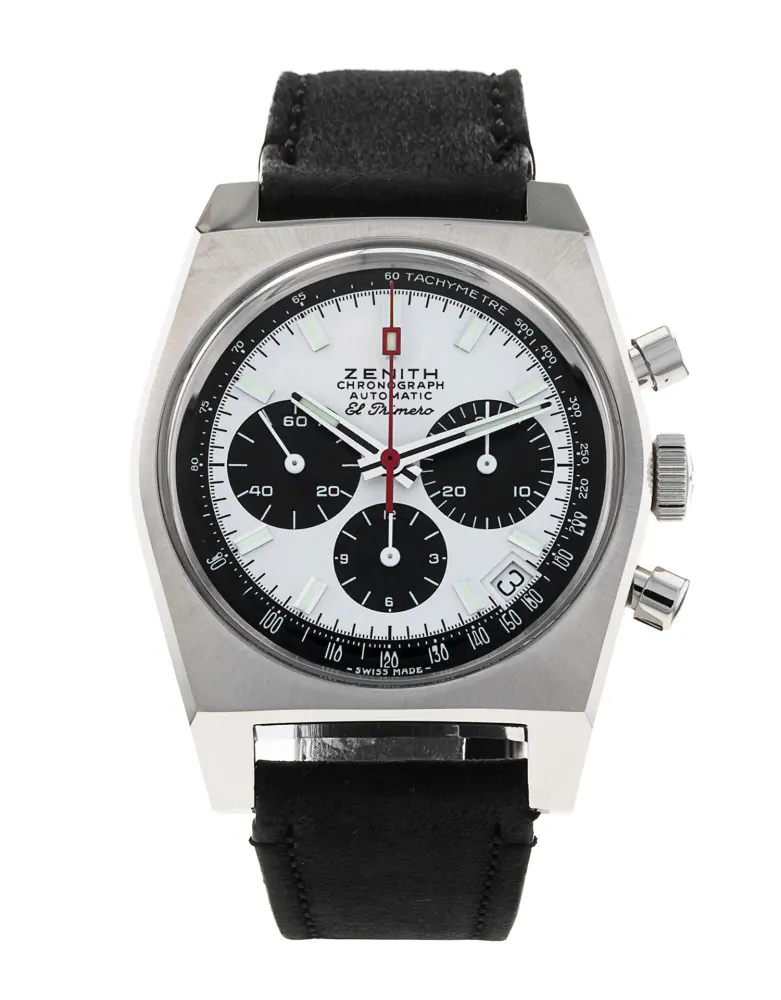 Zenith Chronomaster El Primero 03.A384.400/21.M384 — 2021 — Excellent in Silver Baton – Pre-owned watches