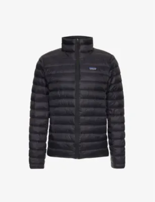 PATAGONIA Funnel-Neck Hooded Shell-Down Jacket