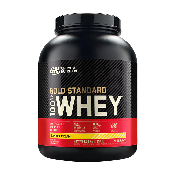 Optimum Nutrition Gold Standard 100% Whey Protein Banana Cream 2.28kg