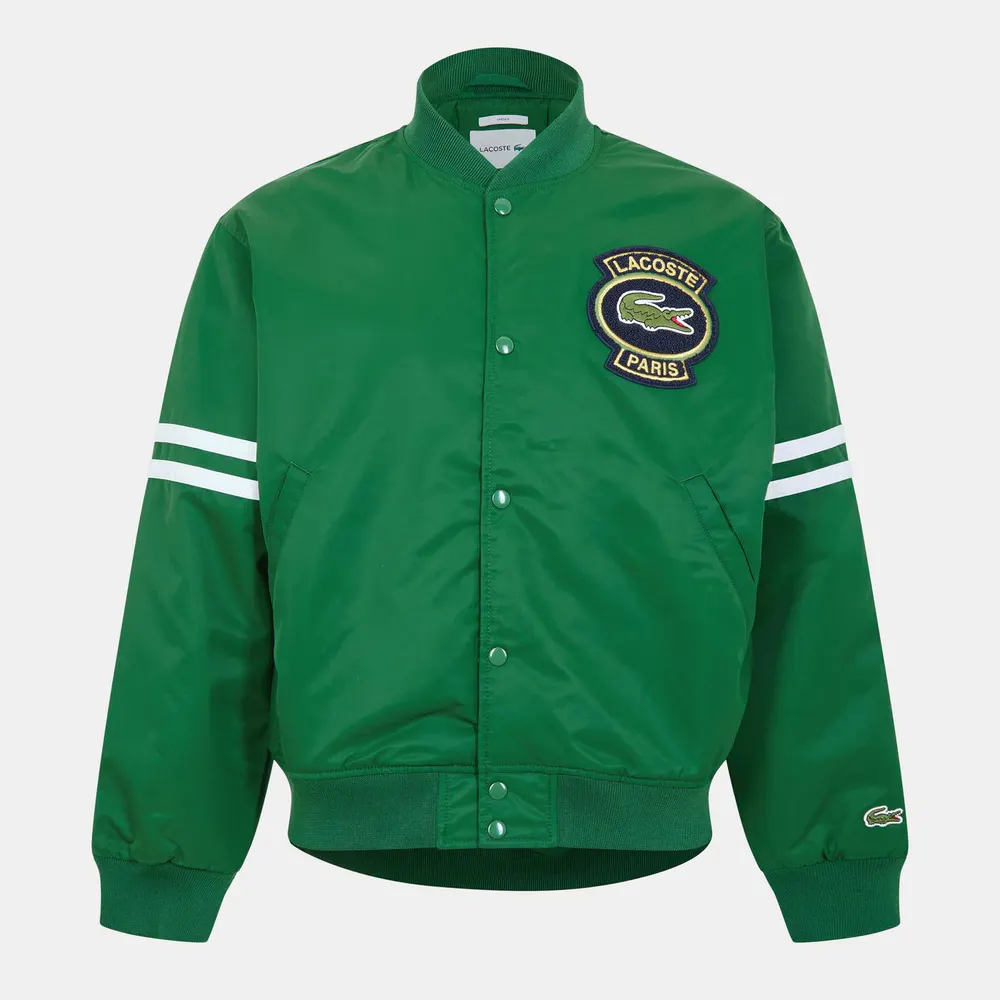 Lacoste Men's Long Sleeve Varsity Jacket