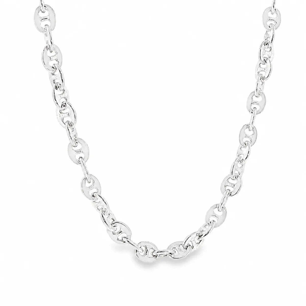 JALGAS - ALESSI DOMENICO Palladium Silver Flat Mariner Chain 71452 – Chain