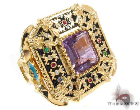 RINA - For Him CUSTOM Custom Angel Ring 29325 in Rose Gold – Ring