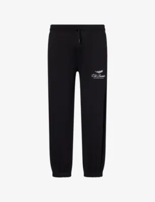 COLE BUXTON International Wide-Leg Cotton Jogging Bottoms