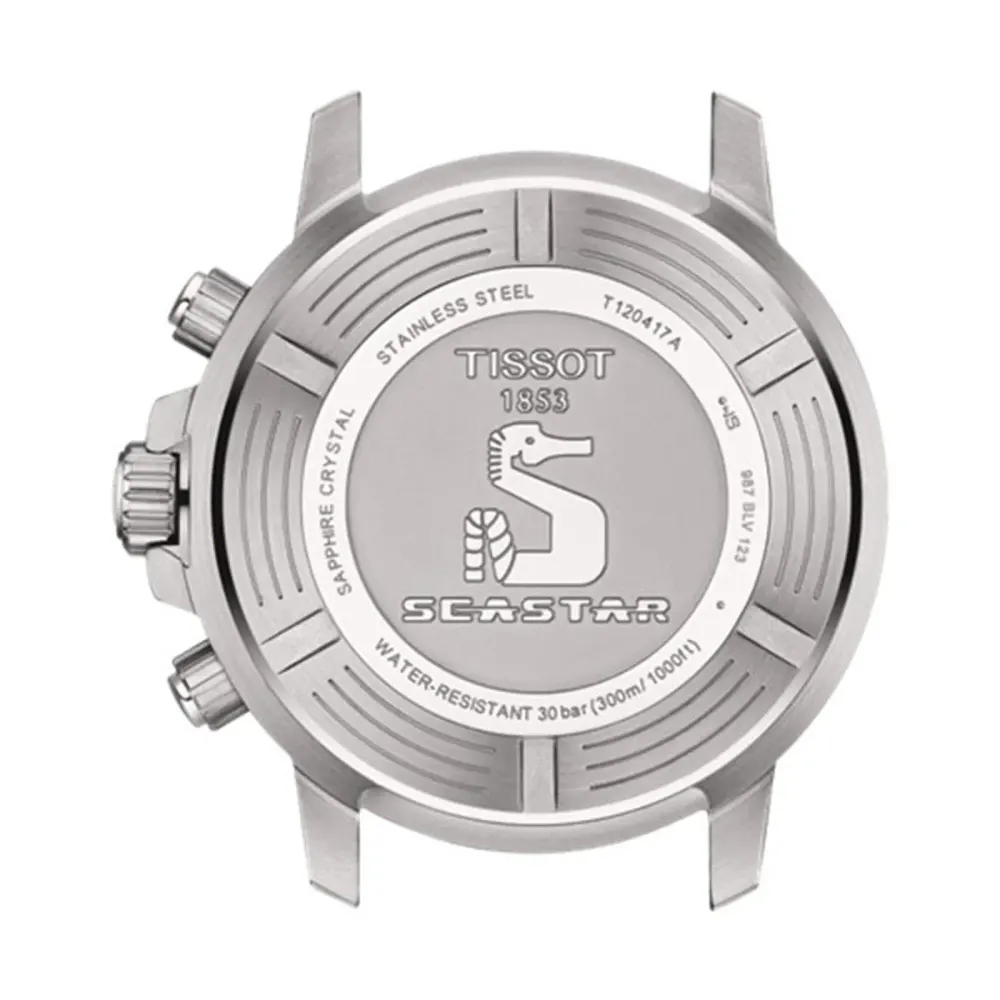 Tissot Seastar 1000 44.5mm Mens Watch Blue in Blue, additional product view 2