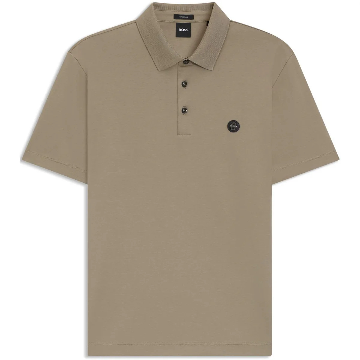 Boss Men's Parris Cotton Short Sleeve Polo Shirt