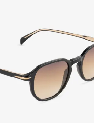 EYEWEAR BY DAVID BECKHAM DB 1140/S Rectangle-Frame Acetate Sunglasses detail 2