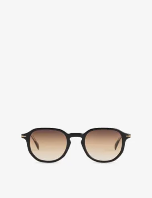 EYEWEAR BY DAVID BECKHAM DB 1140/S Rectangle-Frame Acetate Sunglasses