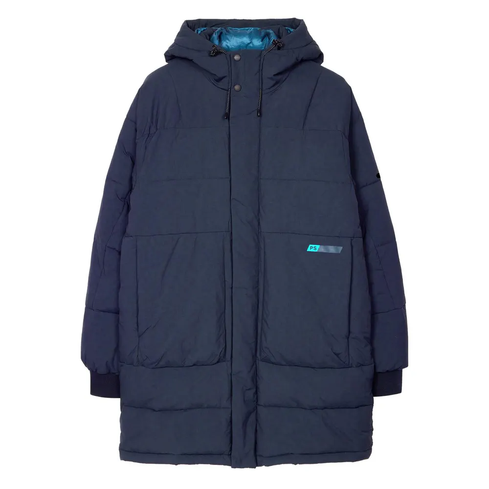 PS Paul Smith Men's Recycled Hooded Long Sleeve Padded Parka