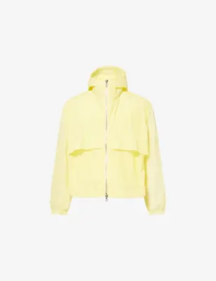 SUMMIT Cold Wash Hooded Woven Jacket - YELLOW detail 2