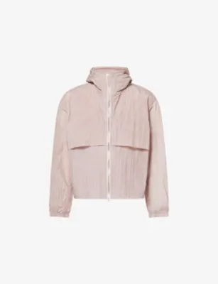 SUMMIT Cold Wash Hooded Woven Jacket - YELLOW