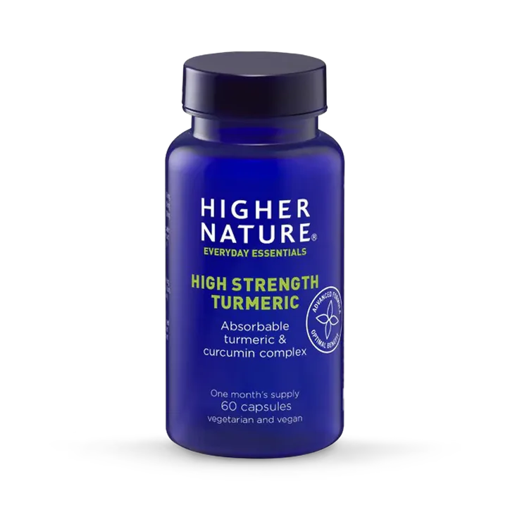 Higher Nature Turmeric 60 Capsules – Vitamins & Supplements > Supplements > Plant Sourced Supplements > Turmeric