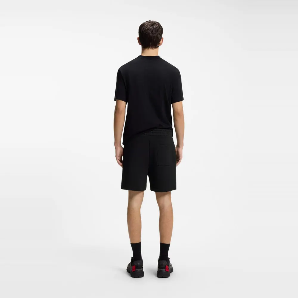 Hugo Mens HUGO Soft Fleece Jogger Shorts with Graphic Detail detail 3
