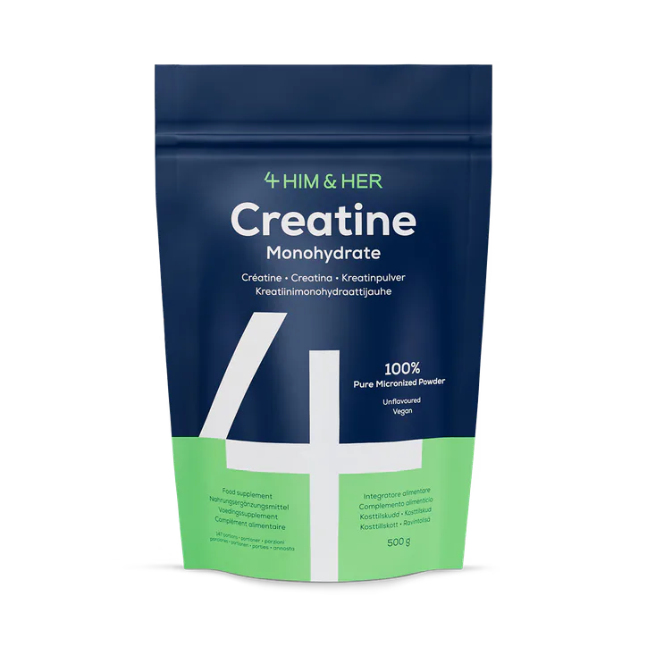 4HIM & HER Creatine Monohydrate Pure Micronized Powder 500 g