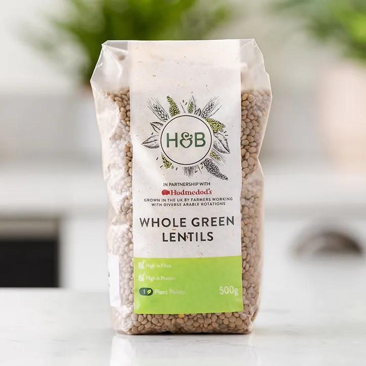 For Him Whole Green Lentils 500g detail 3