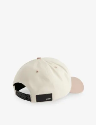 AMIRI MA Two-Tone Cotton Baseball Cap detail 3