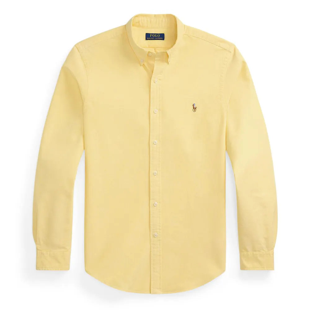 Polo Ralph Lauren Men's Slim Fit Oxford Long Sleeve Shirt