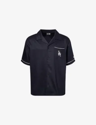 NEW ERA LA Dodgers MLB Graphic-Print Short-Sleeve Rayon Shirt