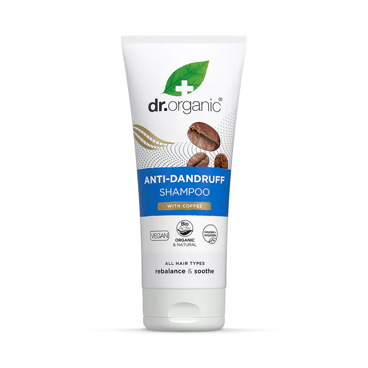 Dr Organic Coffee Anti-Dandruff Shampoo 200ml