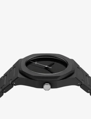 D1 MILANO D1-PCBU07 Polycarbonate Quartz Watch in BLACK, additional product view 2