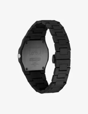 D1 MILANO D1-PCBU07 Polycarbonate Quartz Watch in BLACK, additional product view 3