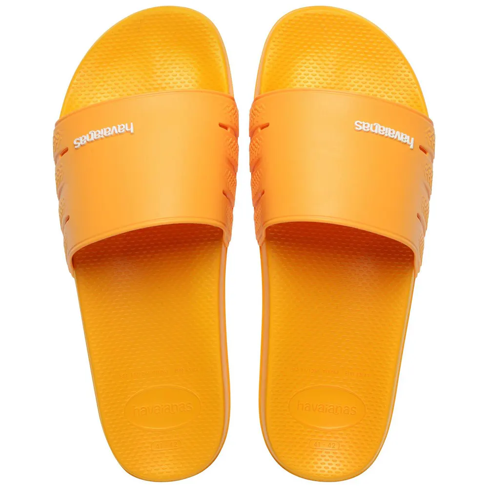 Havaianas Men's Slide Zero Pool Sliders in Pop Yellow – Footwear