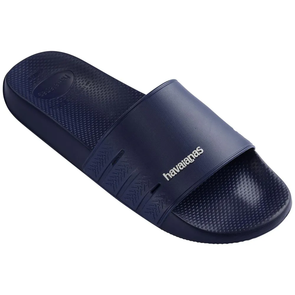 Havaianas Men's Slide Zero Pool Sliders in Navy Blue, additional product view 2