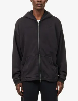GYMSHARK Condition Club Zip-Up Cotton-Blend Hoody detail 3