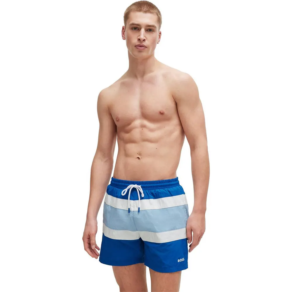 Boss Men's Rico Elasticated Waist Swim Shorts detail 2