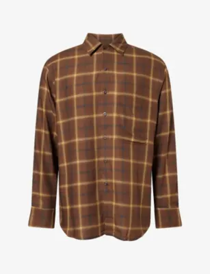 SONG FOR THE MUTE Still Life Checked Woven Shirt