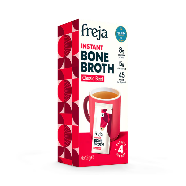 Freja Instant Bone Broth Sachets Beef Beef 4 x 12 g detail 3