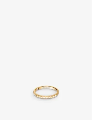 BOUCHERON Quatre Clou de Paris 18ct yellow-gold ring - 56mm detail 3
