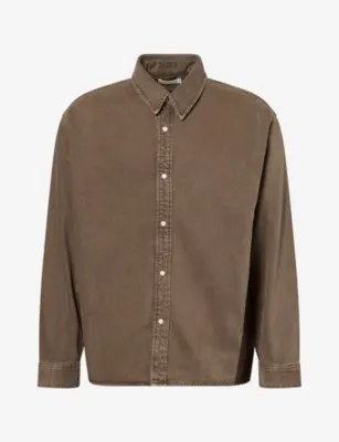 FRAME Relaxed-Fit Denim Overshirt