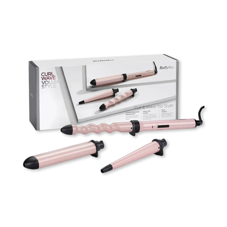 BABYLISS Curl and Wave Trio Hair Curler