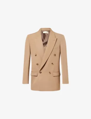 THE ROW Mazzy Double-Breasted Wool Jacket