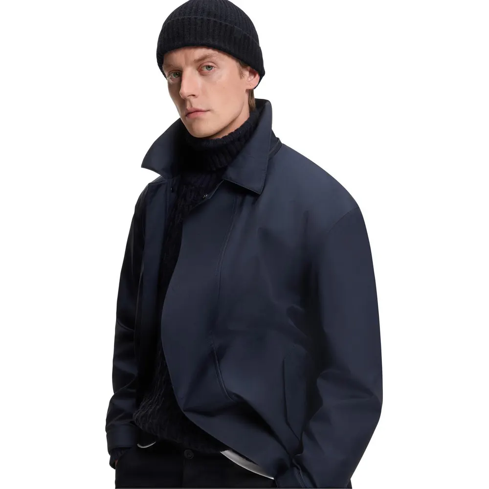 Boss Men's Hero Double Breasted Style Beanie detail 2