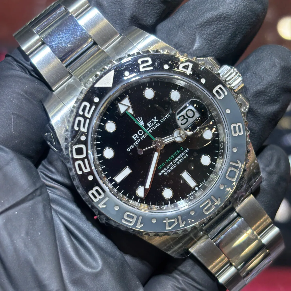 ANKUR - For Him WATCHES 2026 Rolex GMT-Master II 40mm | Oystersteel | "Bruce Wayne" Black Dial – Watch