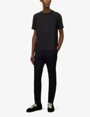ARNE Slim-Fit Cotton-Blend Trousers detail 2