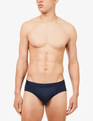 FALKE Daily Comfort Pack of Two Stretch-Cotton Briefs detail 2