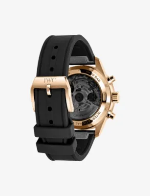 IWC Pilot's Performance Chronograph Apex 18ct Gold Alloy Automatic Watch 41mm detail 3