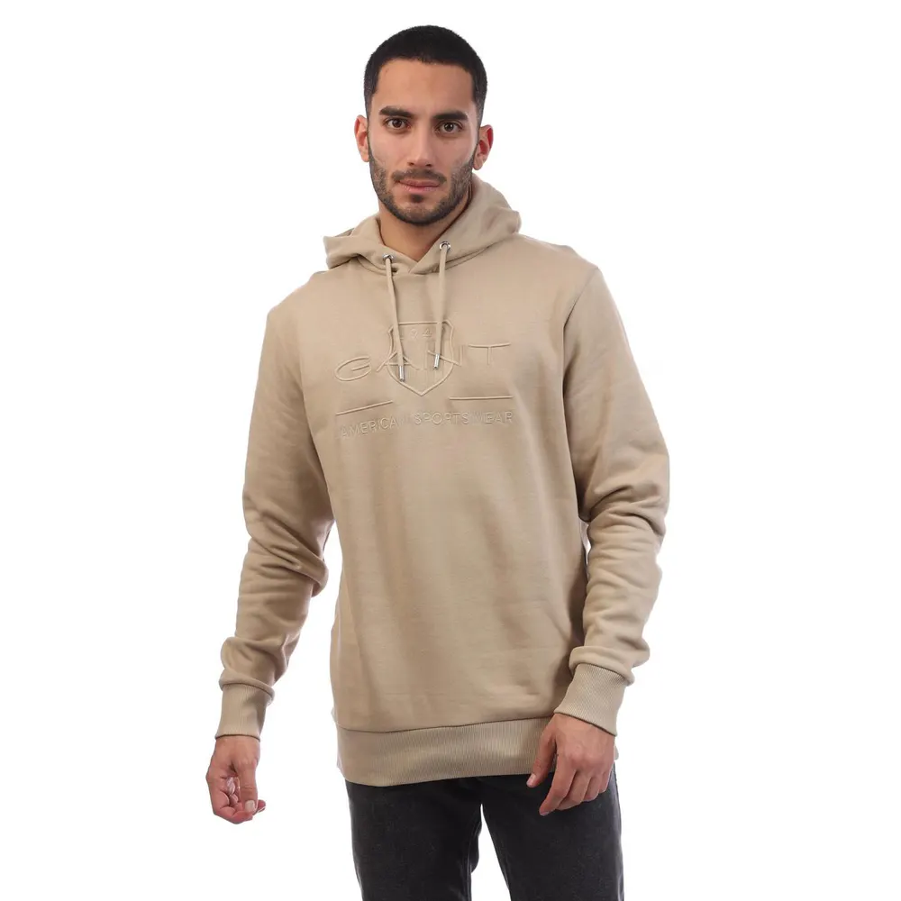 Gant Tonal Archive Shield Hoodie