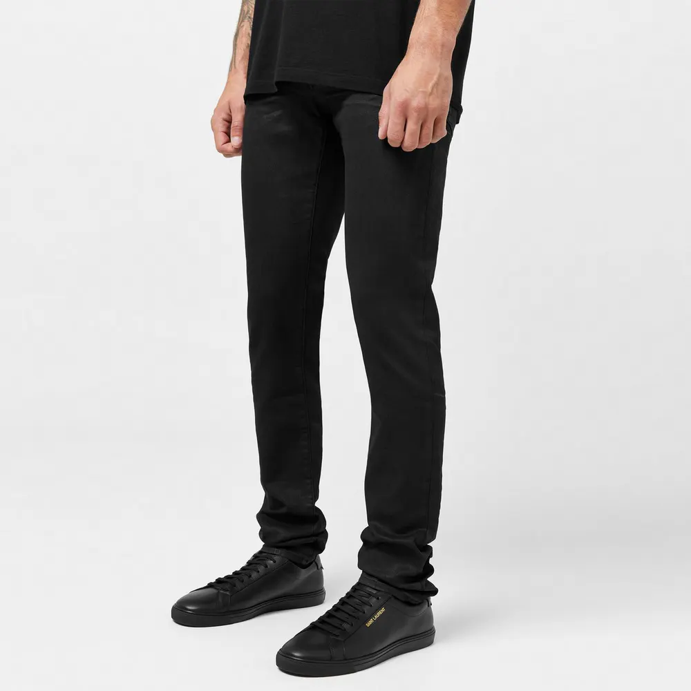Saint Laurent Andy Sneakers in Black, additional product view 2