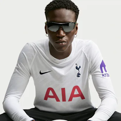 Nike Tottenham Hotspur 2026/27 Stadium Home Men's Nike Dri-FIT Football Replica Long-Sleeve Shirt - White/Binary Blue/Binary Blue