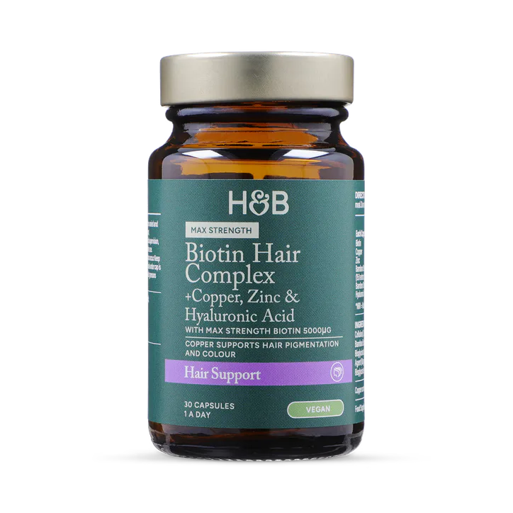 For Him Biotin Hair High Strength Complex 30 Capsules detail 2