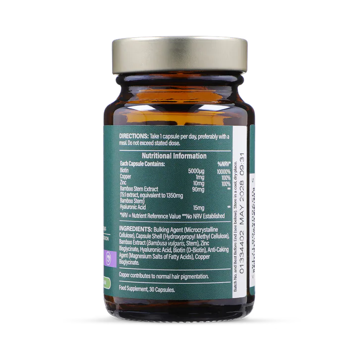 For Him Biotin Hair High Strength Complex 30 Capsules detail 3